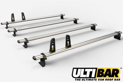 4 Bar Heavy Duty Aluminium Roof Bars For The Nissan Interstar 2002-2010 Van