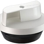 Flettner 2000 Rotating Wind Driven Van Roof Air Vent White