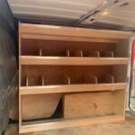 2024-Onwards Ford Connect SWB L1 Driver Side Shelving System | Durable Plywood Racking
