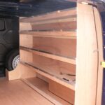 2013-2023 Swb Transit Custom Drivers Side Plywood Shelving