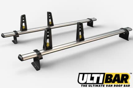 2 Bar Heavy Duty Aluminium Roof Bars For Renault Kangoo Van Upto Jan 2009