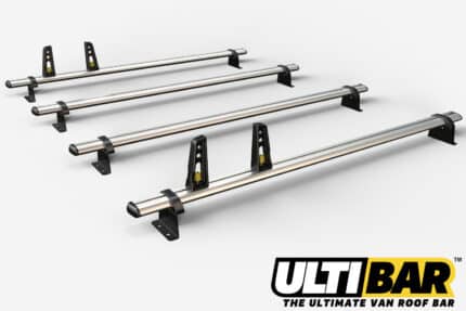 4 Bar Heavy Duty Aluminium Roof Bars For The Vauxhall Movano Pre 2010 Van