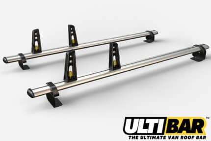 2 Bar Reinforced Aluminium Roof Bars For The Pre 2014 Ford Transit Connect Van
