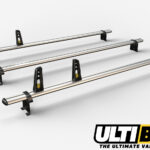3 Bar Heavy Duty Aluminium Roof Bars For The Pre 2014 Iveco Daily Van