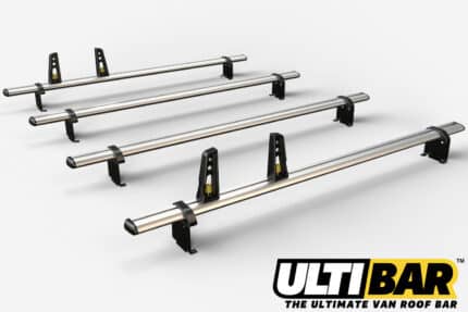 4 Bar Heavy Duty Roof Bars For The High Roof Nissan Primastar Van