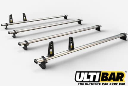 4 Bar Heavy Duty Aluminium Roof Bars For The Mercedes Sprinter Van 2006 - 2016