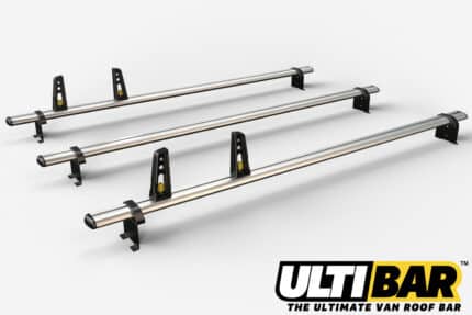 3 Bar Heavy Duty Aluminium Roof Bars For The Peugeot Boxer Van Oct 2006 On