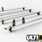 4 Bar Reinforced Aluminium Roof Bars For The Fiat Ducato Van Oct 06 On