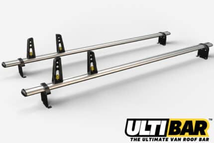 2 Bar Heavy Duty Roof Bars For The Low Roof Vauxhall Vivaro Pre Sept 2014 Van