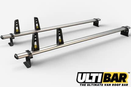 2 Bar Heavy Duty Roof Bars For The VW Volkswagen T5/T6 Transporter Van Low Roof