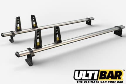 2 Bar Heavy Duty Aluminium Roof Bars For Renault Kangoo Van Jan 2009 - 2021