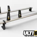 2 Bar Roof Rack For 2010-2022 Fiat Doblo, 2012-2108 VX COMBO On Low roof