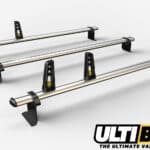 3 Bar Roof Rack For The VX COMBO FEB 2012 - 2018 Low roof