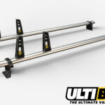 2 Bar heavy Duty Aluminium Roof Bars For The 2013-2023 Transit Custom