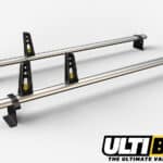 2 Bar Heavy Duty Aluminium Bars for the 2014-On Transit High Roof