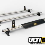 3 Heavy Duty Roof Bars for the 2014-2019 Trafic, Vivaro, Talento, Nv300 Low Roof