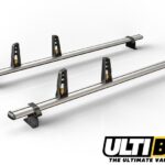 2 Bar Heavy Duty Aluminium Roof Bars For The Crafter / MAN TGE 2017-On