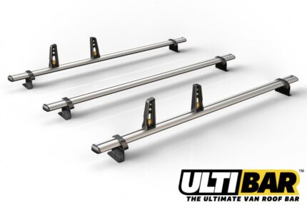3 Bar Heavy Duty Aluminium Roof Bars For The Crafter / MAN TGE 2017-On