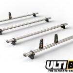4 Bar Heavy Duty Aluminium Roof Bars For The Crafter / MAN TGE 2017-On