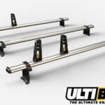 3 Bar Reinforced Aluminium Roof Bars For The Fiat Scudo Van Feb 07-2016