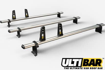 3 Bar Reinforced Aluminium Roof Bars For The Citroen Dispatch Van 2007-2016
