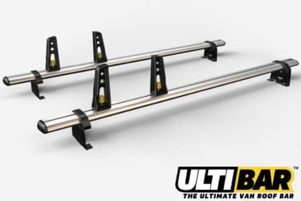 2 Bar Heavy Duty Aluminium Roof Bars For The Peugeot Partner Origin Van