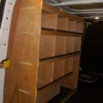 2013-2023 Lwb Transit Custom Passenger Side Plywood Shelving