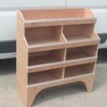Van Plywood Shelving Racking Pigeon Hole System Ply Shelving 5